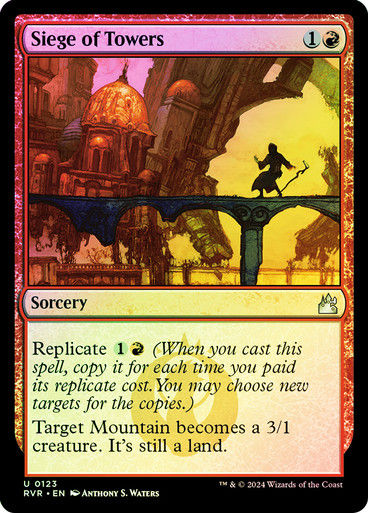 Siege of Towers (rvr) (123) / Foil