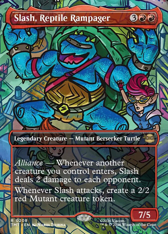 Slash, Reptile Rampager (TMT) (208) / Borderless