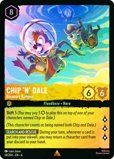 Chip 'n' Dale - Recovery Rangers (LOR_AZU) / Foil