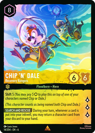 Chip 'n' Dale - Recovery Rangers (LOR_AZU) / Foil