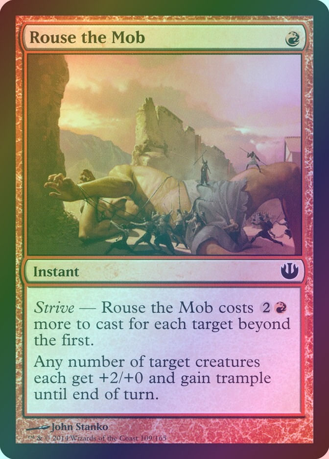Rouse the Mob (JOU) (109) / Foil