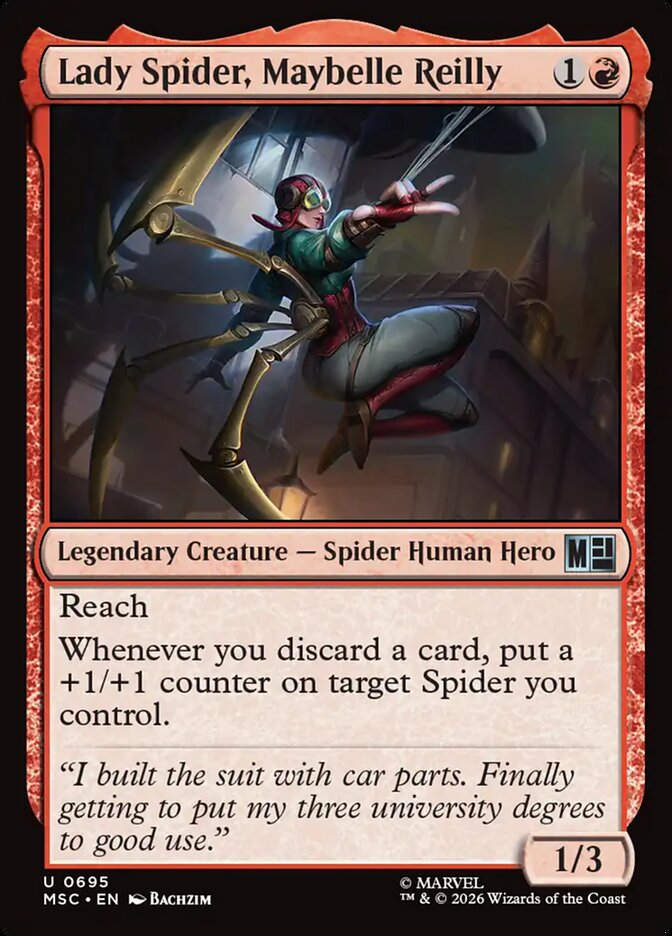Lady Spider, Maybelle Reilly (MSC) (695)