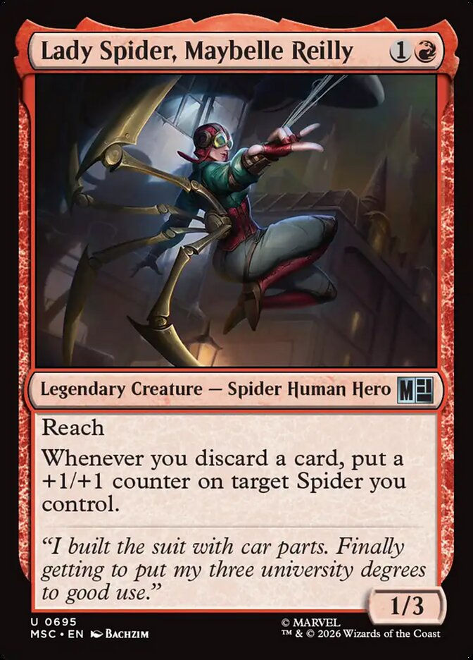 Lady Spider, Maybelle Reilly (MSC) (695)