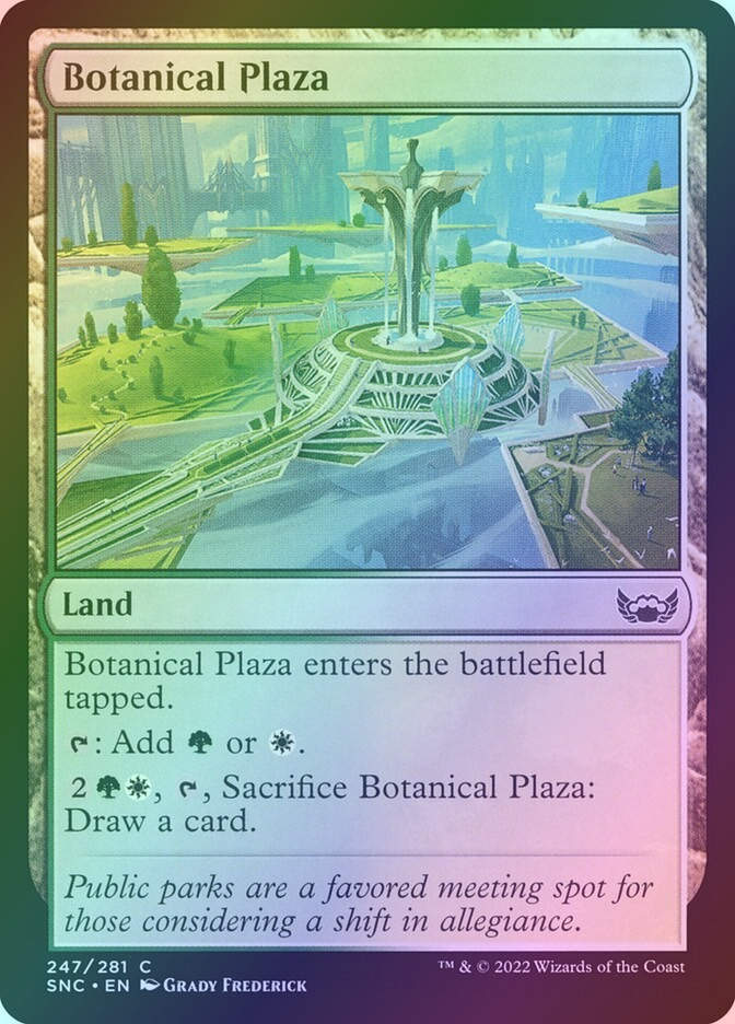 Botanical Plaza (SNC) (247) / Foil