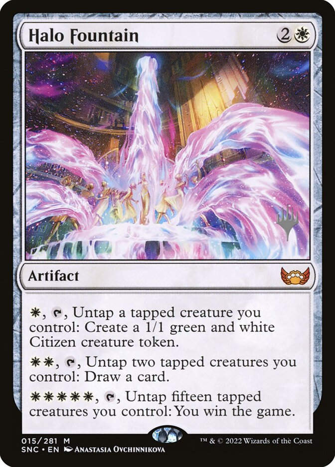 Halo Fountain (PSNC) (15p)