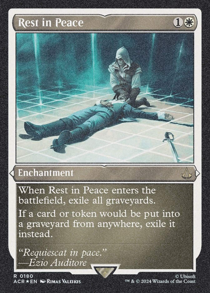 Rest in Peace (ACR) (180) / Foil Etched