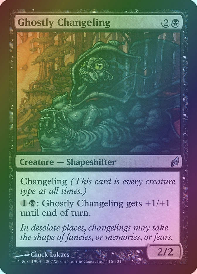 Ghostly Changeling (LRW) (116) / Foil