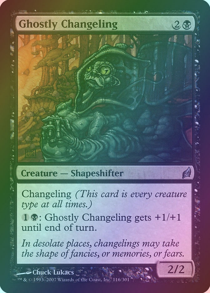 Ghostly Changeling (LRW) (116) / Foil