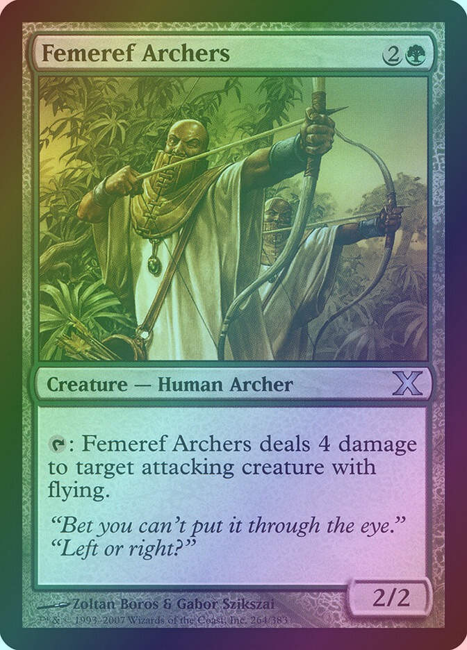 Femeref Archers (10E) (264) / Foil