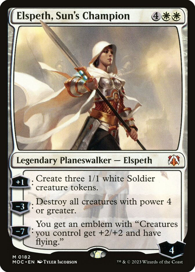 Elspeth, Sun's Champion (MOC) (182)