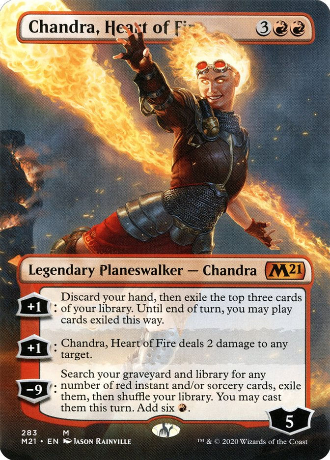 Chandra, Heart of Fire (M21) (283) / Borderless