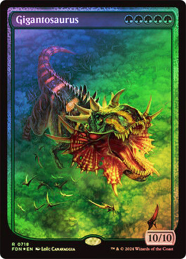Gigantosaurus (FDN) (718) / Foil (Starter)