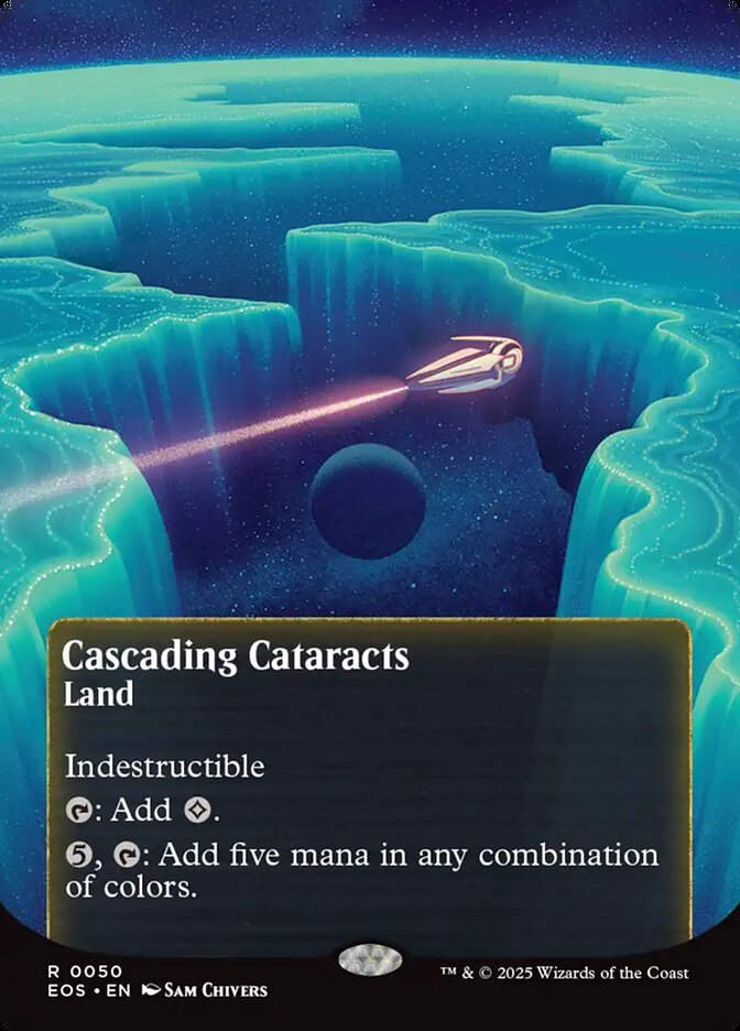 Cascading Cataracts (EOS) (50) / Borderless / Showcase