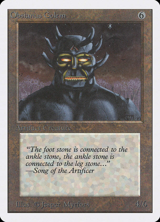 Obsianus Golem (2ED) (268)