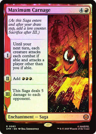 Maximum Carnage (SPM) (83) / Foil