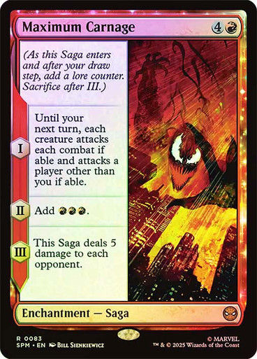 Maximum Carnage (SPM) (83) / Foil