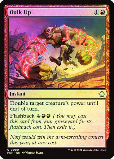 Bulk Up (FDN) (80) / Foil