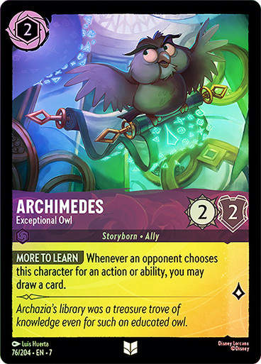 Archimedes - Exceptional Owl (LOR_ARC) / Foil