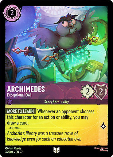 Archimedes - Exceptional Owl (LOR_ARC) / Foil