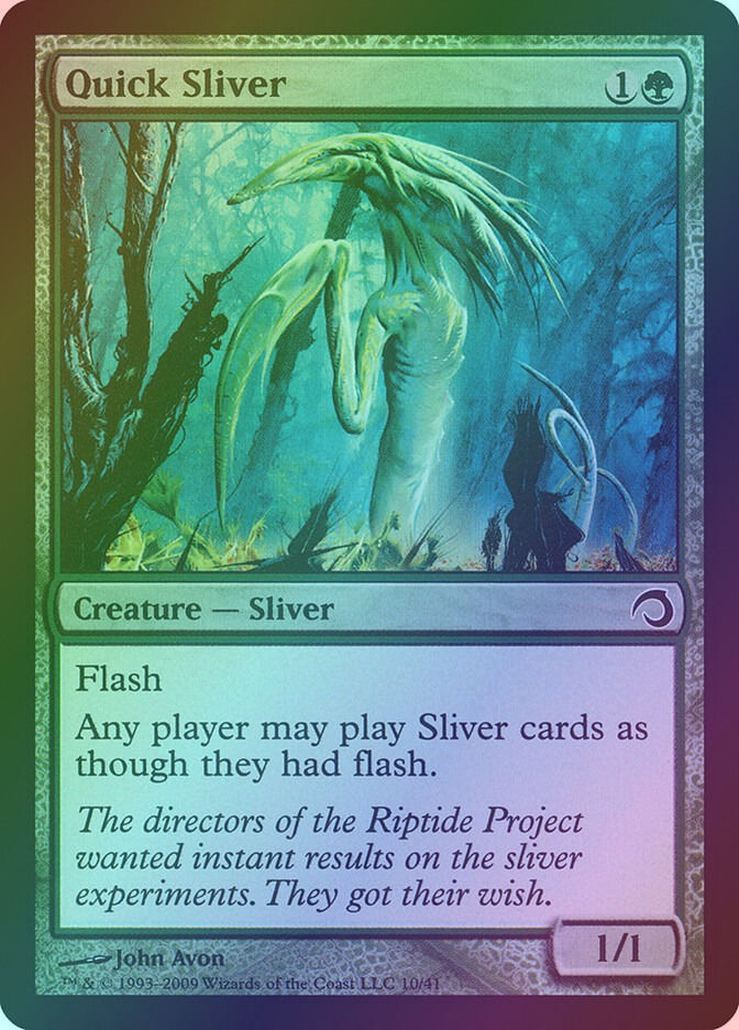 Quick Sliver (H09) (10) / Foil