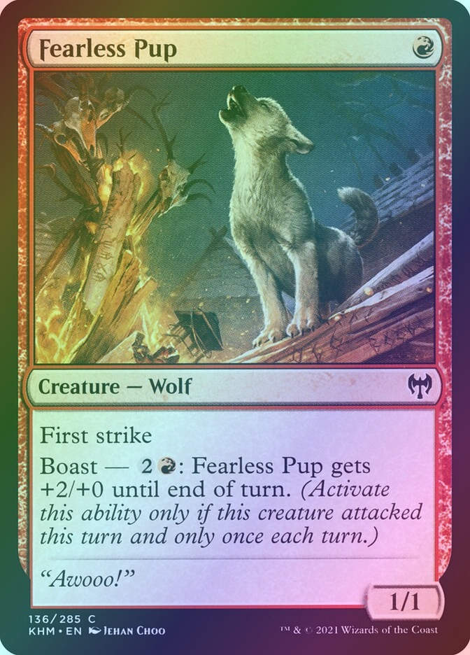 Fearless Pup (KHM) (136) / Foil