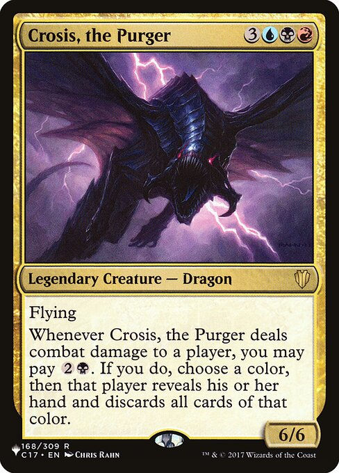 Crosis, the Purger (PLST) (C17-168)