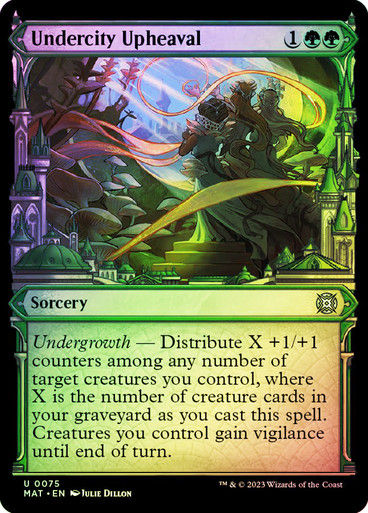 Undercity Upheaval (MAT) / Showcase / Foil