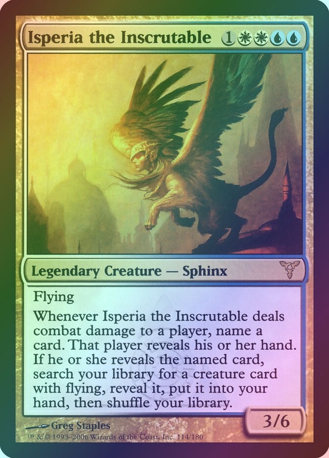 Isperia the Inscrutable (DIS) (114) / Foil