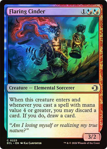 Flaring Cinder (ECL) (225) / Foil