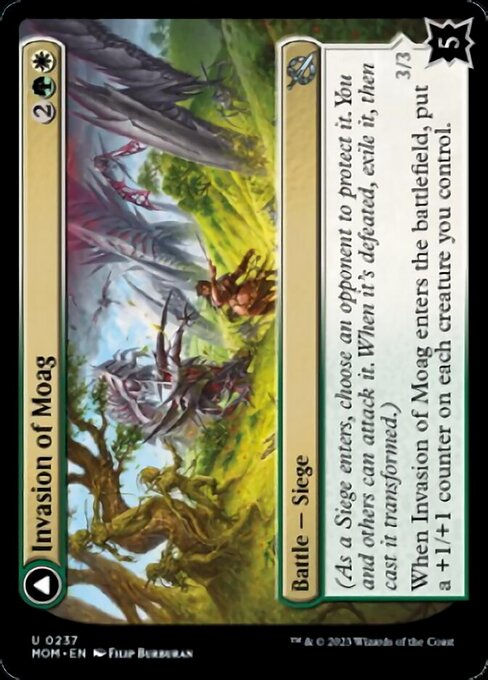 Invasion of Moag // Bloomwielder Dryads (mom) — cara 1 de 2