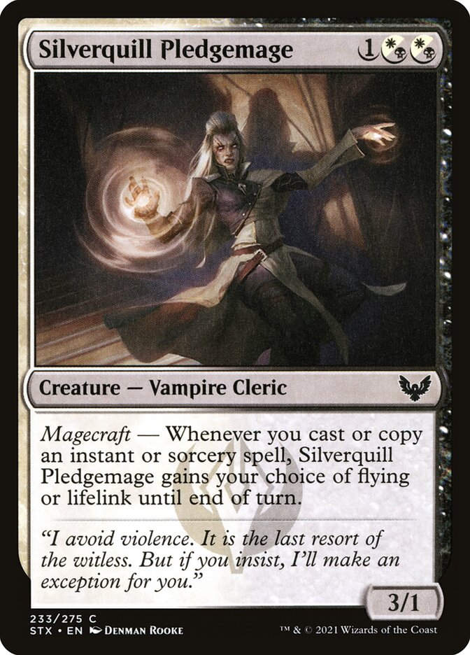 Silverquill Pledgemage (STX) (233)