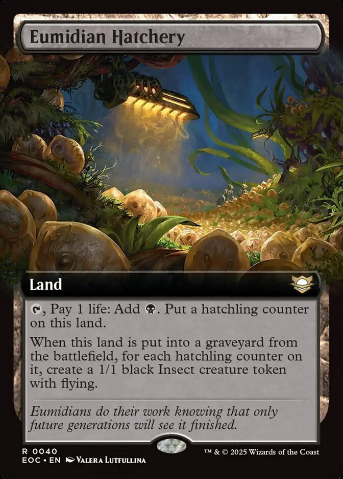 Eumidian Hatchery (EOC) (40) / Extended Art