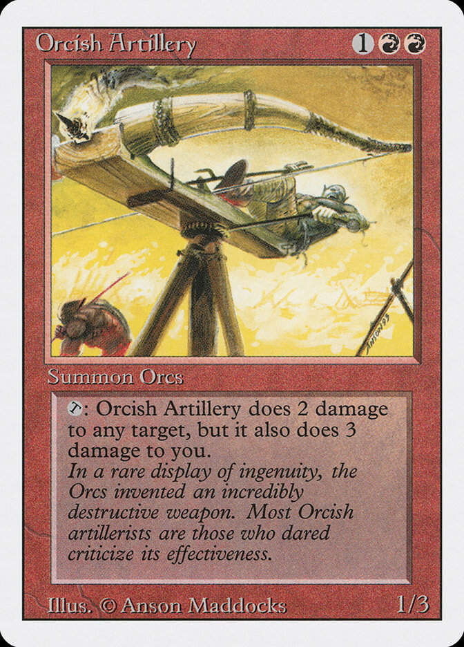 Orcish Artillery (3ED) (168)