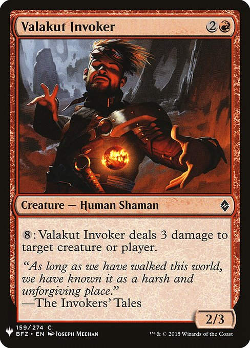 Valakut Invoker (PLST) (BFZ-159)
