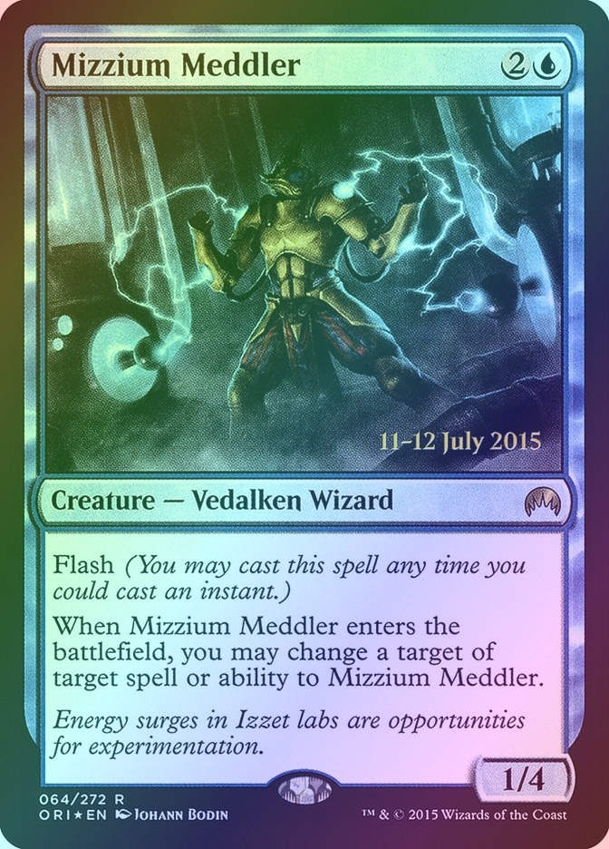 Mizzium Meddler (PORI) (64s) / Foil