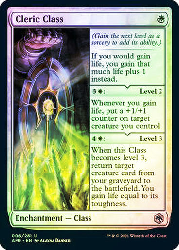 Cleric Class (AFR) / Foil
