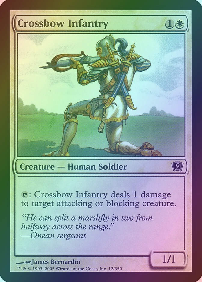 Crossbow Infantry (9ED) (12★) / Foil