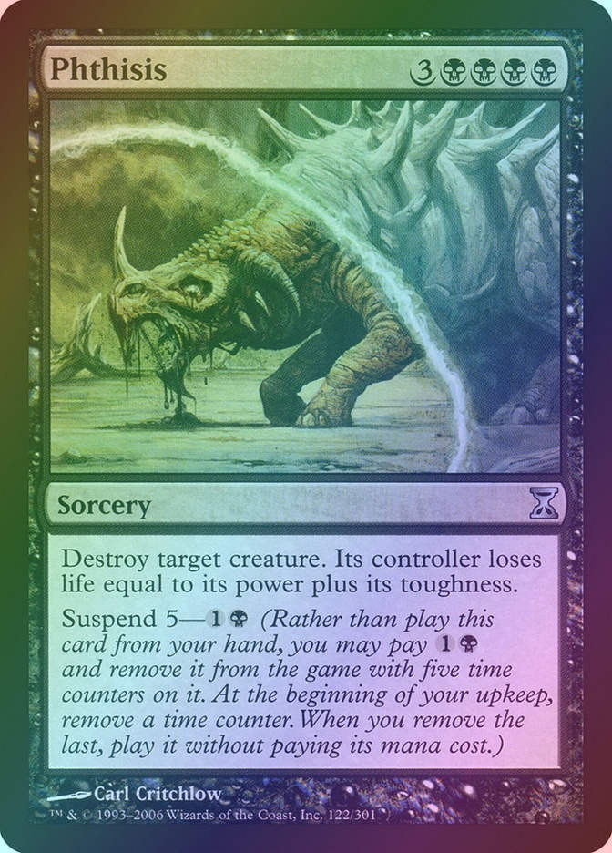 Phthisis (TSP) (122) / Foil