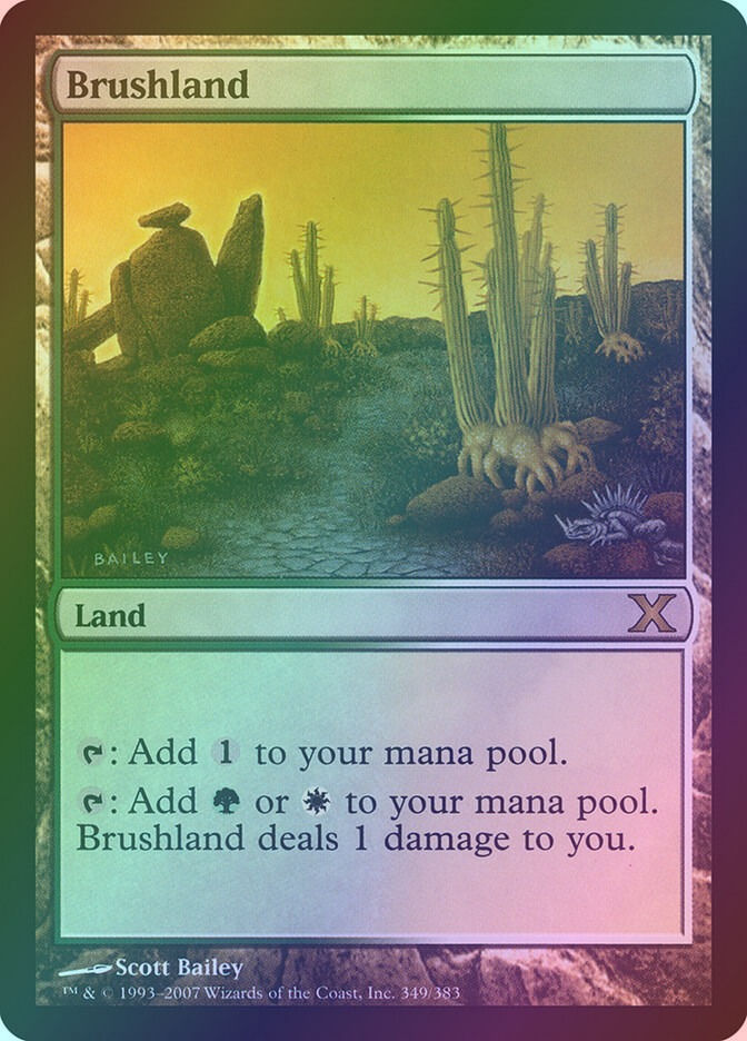 Brushland (10E) (349) / Foil