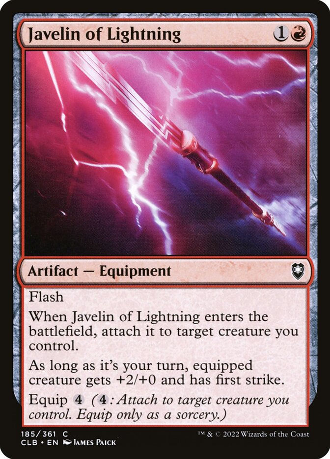 Javelin of Lightning (CLB) (185)