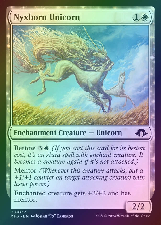 Nyxborn Unicorn (MH3) (37) / Foil