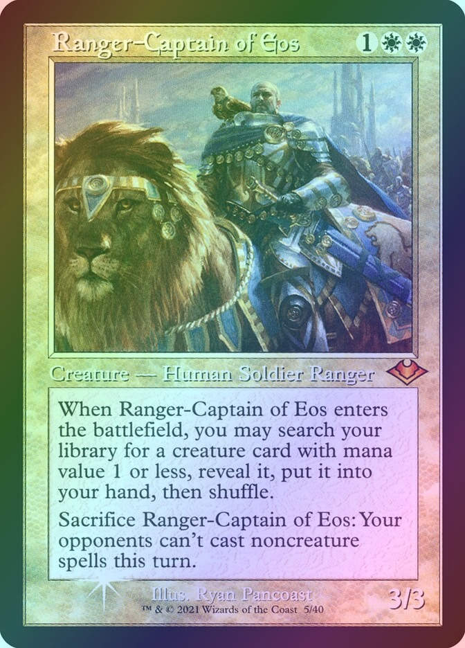 Ranger-Captain of Eos (H1R) (5) / Foil