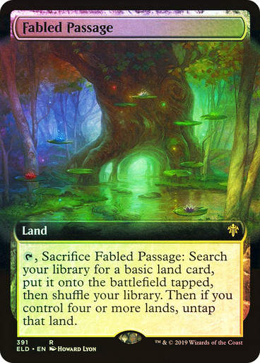 Fabled Passage (ELD) (391) / Extended Art / Foil