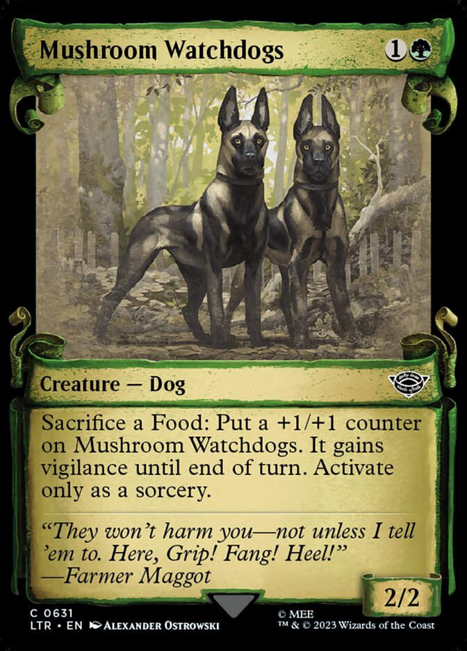 Mushroom Watchdogs (LTR) (631) / Showcase