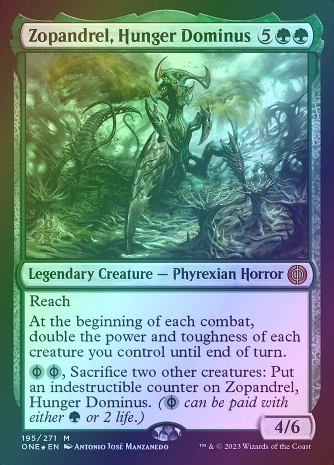 Zopandrel, Hunger Dominus (PONE) (195s) / Foil