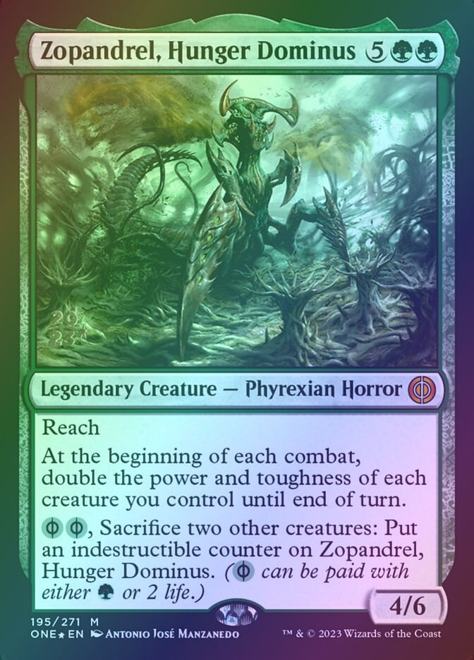 Zopandrel, Hunger Dominus (PONE) (195s) / Foil