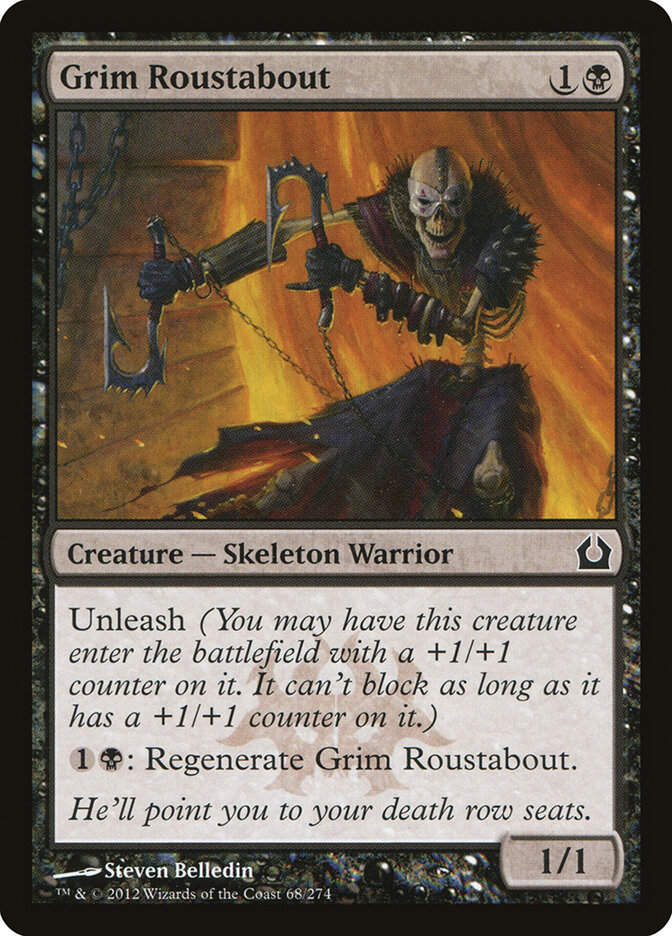 Grim Roustabout (RTR) (68)