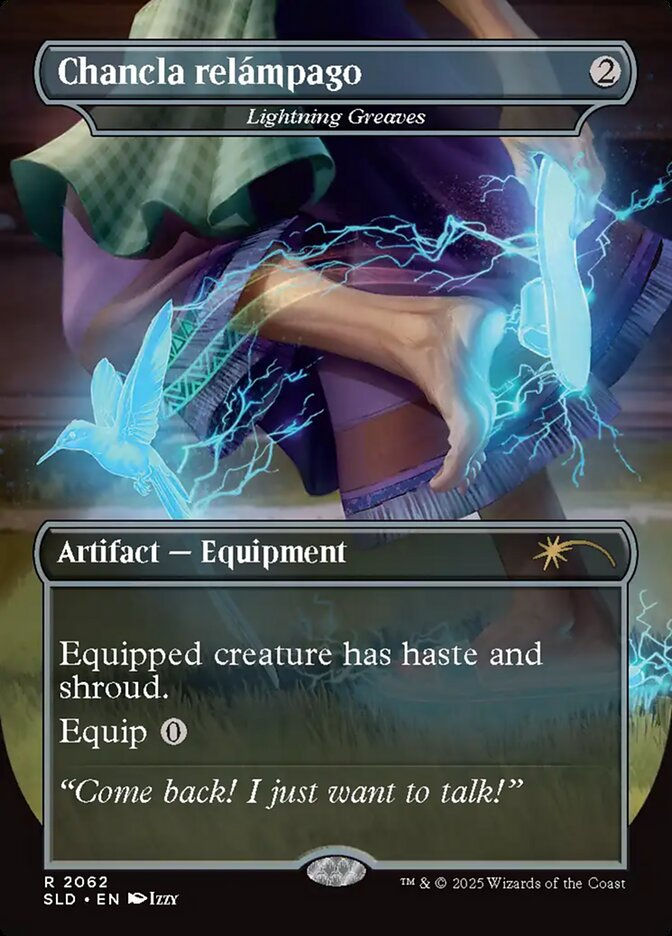 Lightning Greaves (SLD) (2062) / Borderless