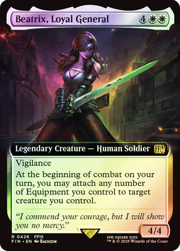 Beatrix, Loyal General (FIN) (426) / Extended Art / Foil
