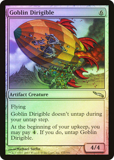 Goblin Dirigible (MRD) (177) / Foil